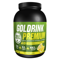 Напиток - изотоник GOLD DRINK PREMIUM (лимон), 750гр