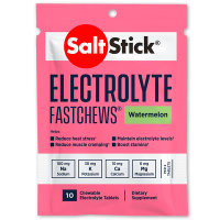 Жевательные солевые таблетки SaltStick Fastchews, арбуз (10 шт)