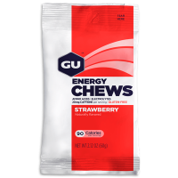 Конфеты жевательные GU Energy Chews, клубника, 1 шт