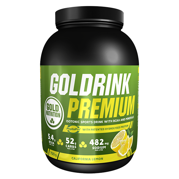 Напиток - изотоник GOLD DRINK PREMIUM (лимон), 750гр