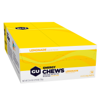Коробка конфет жевательных GU Energy Chews, лимонад, 12 шт