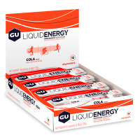 Коробка гелей GU Liquid Energy, счастливая кола, 24шт