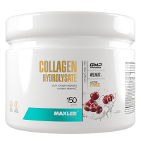 Collagen MAXLER Hydrolysate 150 г, Кислая вишня