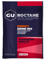 Напиток GU Roctane с аминокислотами, клубника-гибискус, 1 шт